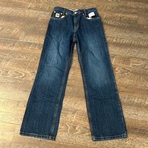 New with Tags, Cinch Boys White Label Denim Straight leg size 14 reg